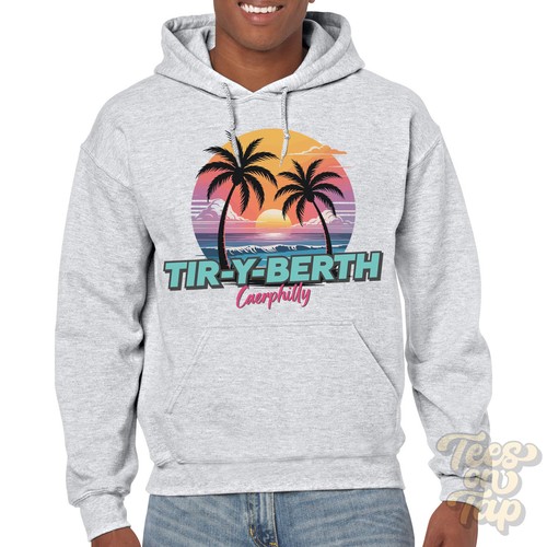 Tir berth caerphilly hoodie - caerphilly,