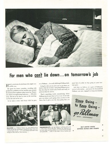 1942 pullman man - man, in
