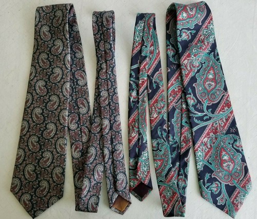 Paisley pattern neckties - pattern,