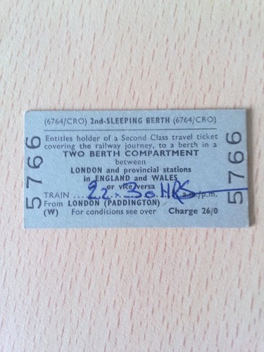 Railway ticket - , (