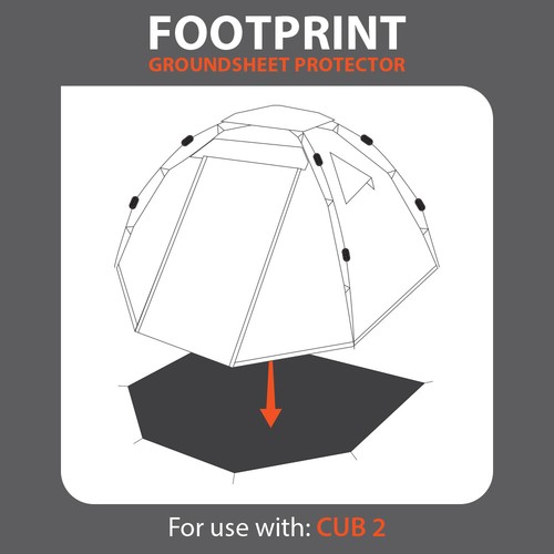 New footprint groundsheet - new,