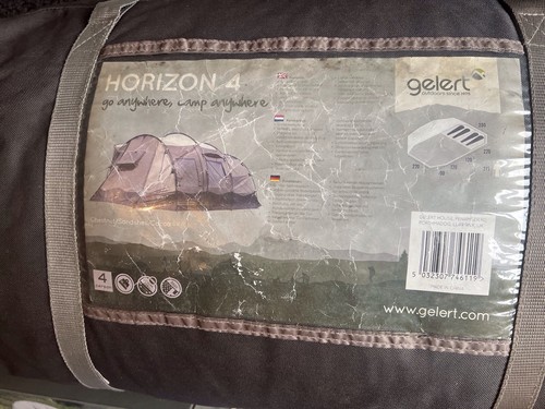 Gelert horizon berth tent - horizon, 4