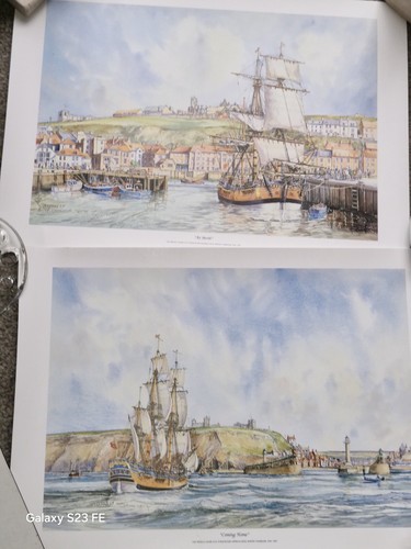 Whitby print signed - 2, john