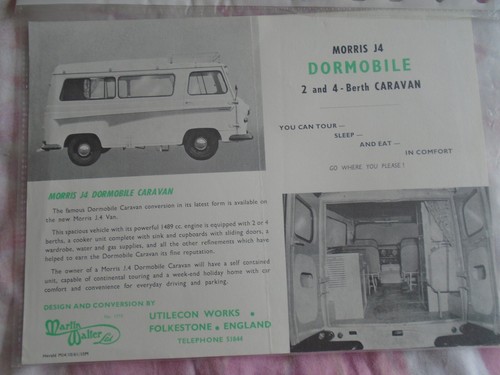 Morris dormobile 4 - morris,