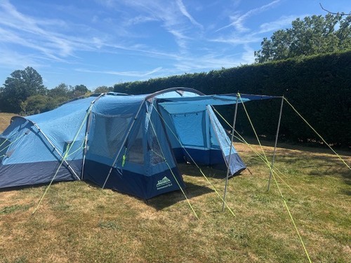 Khyam harewood dlx quick - harewood, erect